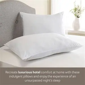 Snuggledown Luxurious Hotel Medium Pillow - 2 Pack