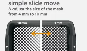 Garden Sieve Plastic Large Riddle Riddler Soil Sifter Mesh Gardening Tools Rectangular