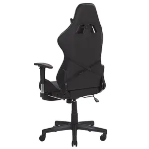 Gaming Chair Faux Leather Dark Grey VICTORY