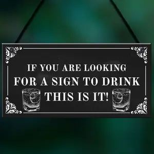 Funny Hanging Wall Sign For Home Bar Pub Man Cave Gift Man Cave Sign