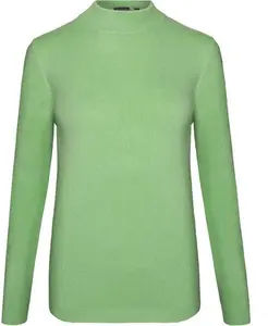 House Of Bruar Ladies Knitted Turtle Neck Top - Jade Green