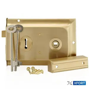 XFORT Traditional Rimlock (Brass).