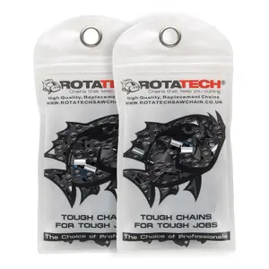 2 x Rotatech chains 3/8 "1,3 mm 55 links 40 cm Stihl E160