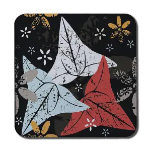 Leaves And Flowers. Autumn pattern (Coaster) / Default Title