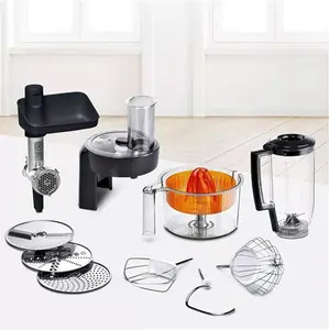 Bosch MUMS2VM40G 7-In-1 Stand Mixer With Juicer & Shredder, Black