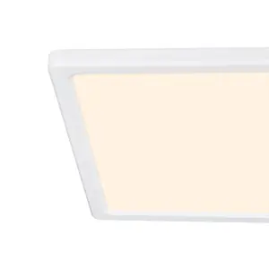 Nordlux Harlow 60x30 Step Indoor Living Dining Kitchen Bedroom Ceiling Light In White (Height) 2.3cm