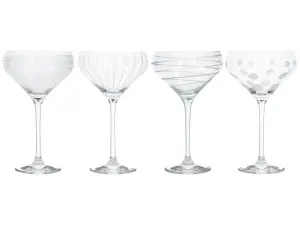 Mikasa Cheers Pack Of 4 Champagne Saucers