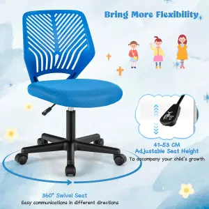 COSTWAY Kids Mesh Computer Chair Ergonomic Desk Chair