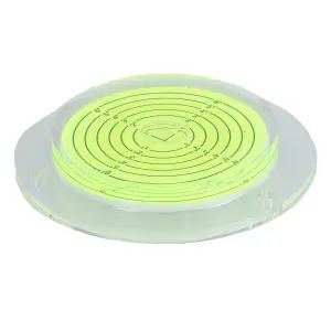 100mm Bull Eye Level Spirit Bubble Orbit Surface 0 - 6 degree Levelling Area