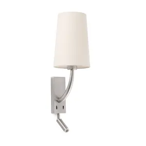 Luminosa Round Beige Shade - For Rem Wall and Tall Table Lamps