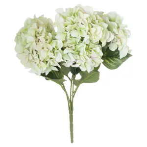 Hill Interiors Hydrangea Green Shabby Faux Plant Bouquet