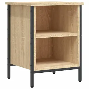 Shoe Cabinet Sonoma Oak 38x35x50 cm Engineered Wood