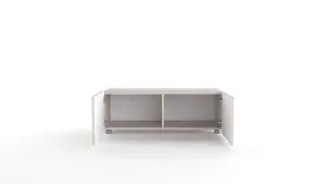 Warm Sophistication with the Kolder TV Cabinet 1000mm x 340mm x 410mm in Elegant Cashmere