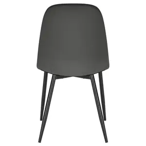 Dilworth dining chair (Set of 2) Dark Grey