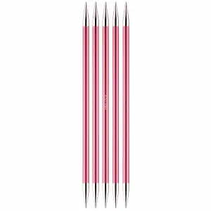 ZING DP 20X6.5 - Zing: Knitting Pins: Double-Ended: Set of Five: 20cm x 6.50mm - KnitPro