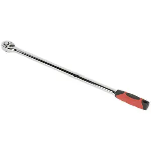 600mm Extra Long 72-Tooth Ratchet Wrench - 1/2" Drive for Hard-to-Reach Applications