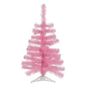 60cm Artificial Pine Christmas Tree Pink