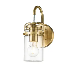 Elstead Kichler Brinley Wall Lamp Brushed Brass