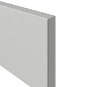 Tydeman Matt grey Shaker Appliance Cabinet door (W)600mm (H)115mm (T)20mm