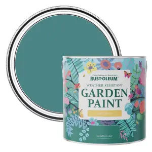 Rust-Oleum Peacock Suit Matt Garden Paint 2.5L