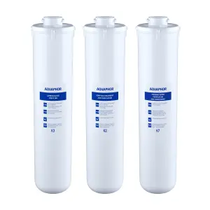 AQUAPHOR Crystal under-sink kitchen filter drinking system.