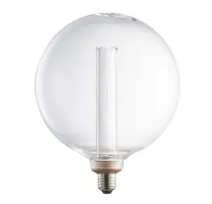 LED Filament Lamp Bulb Clear Glass 2.8W LED E27 Warm White Globe Bulb