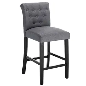 Harmoni 70cm Stool (Set of 2) Dark Grey