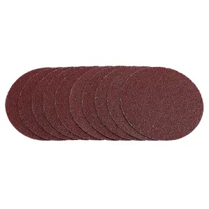 Draper  Sanding Discs, 125mm, Hook & Loop, 40G (Pack of 10) 02693