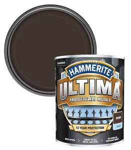 Hammerite Direct to Metal Paint Ultima Smooth Brown 750ml