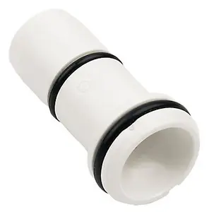 JG Speedfit White Plastic Push-fit Pipe insert (Dia)15mm, Pack of 50