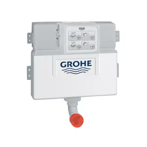 Grohe White Concealed Dual Cistern (H)455mm (W)41.5cm (D)14cm