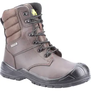 Amblers 240 Waterproof Safety Work Boots Brown (Sizes 4-14)