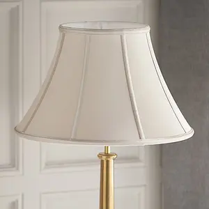 Luminosa Nelson 1 Light Medium Table Lamp Brass - Base Only, E27