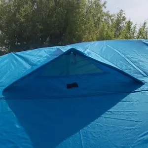 Andes 4 Person Easy Pitch Tent - BLUE