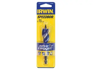 IRWIN Blue Groove 6X Stubby Wood Bit 18 x 100mm