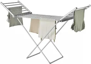 Electrical Clothes Heated Airer, Clothes Rack Drying Laundry Rack with Non Slip Feet, Long Lasting, Cost effective Heated Clothes