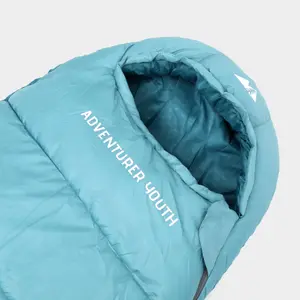 Eurohike Youth Adventurer 2-3 Season Mummy Sleeping Bag with Compression Bag