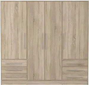 Ingram 4 Door Wardrobe Zipcode Design