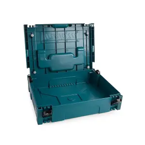 Makita MAKPAC 1 Organiser Coloured Container Stackable Tool Case Toolbox