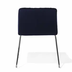 Kirkhill Upholstered Dining Chair (Set of 2) Navy Blue