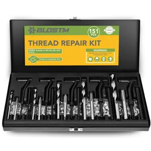 BLOSTM 151Pcs Thread Repair Kit