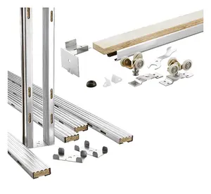 DJM Direct PD1 Pocket Sliding Door System 90kg for 35-44mm Timber Doors