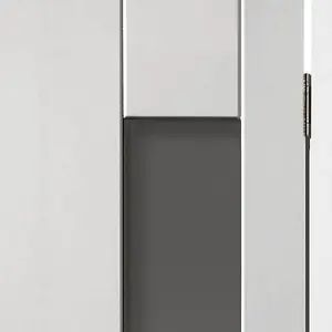 Axis White Glazed Bi-fold Internal Door