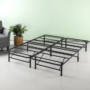 Buchman SmartBase Metal Bed Frame Black / Double (4'6)