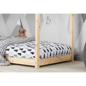 Birlea House Single Bed Frame In Pine