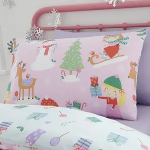 Happy Linen Company Time For Christmas Kids Christmas Bedding Single