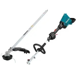 Makita DUX60Z Brushless 18v / 36v Split Shaft Multi Tool + Trimmer Brush Cutter