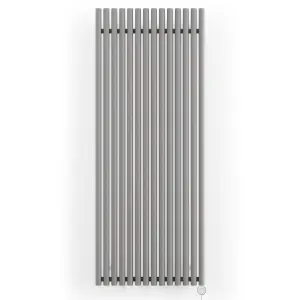 Terma 230V 2kW Salt n Pepper Smart Vertical Oil-filled radiator