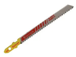 Starrett BU310T-5 Wood Cutting Jigsaw Blades 10tpi - 75 x 7.5 x 1.3mm - Pack of 5