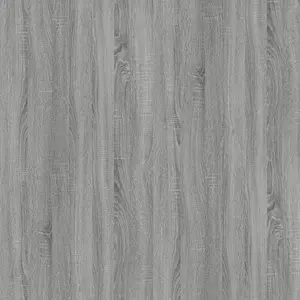 Berkfield Rolling Cabinet Grey Sonoma 60x45x60 cm Engineered Wood